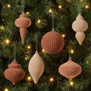Target Wondershop Velvet Ornaments NWT